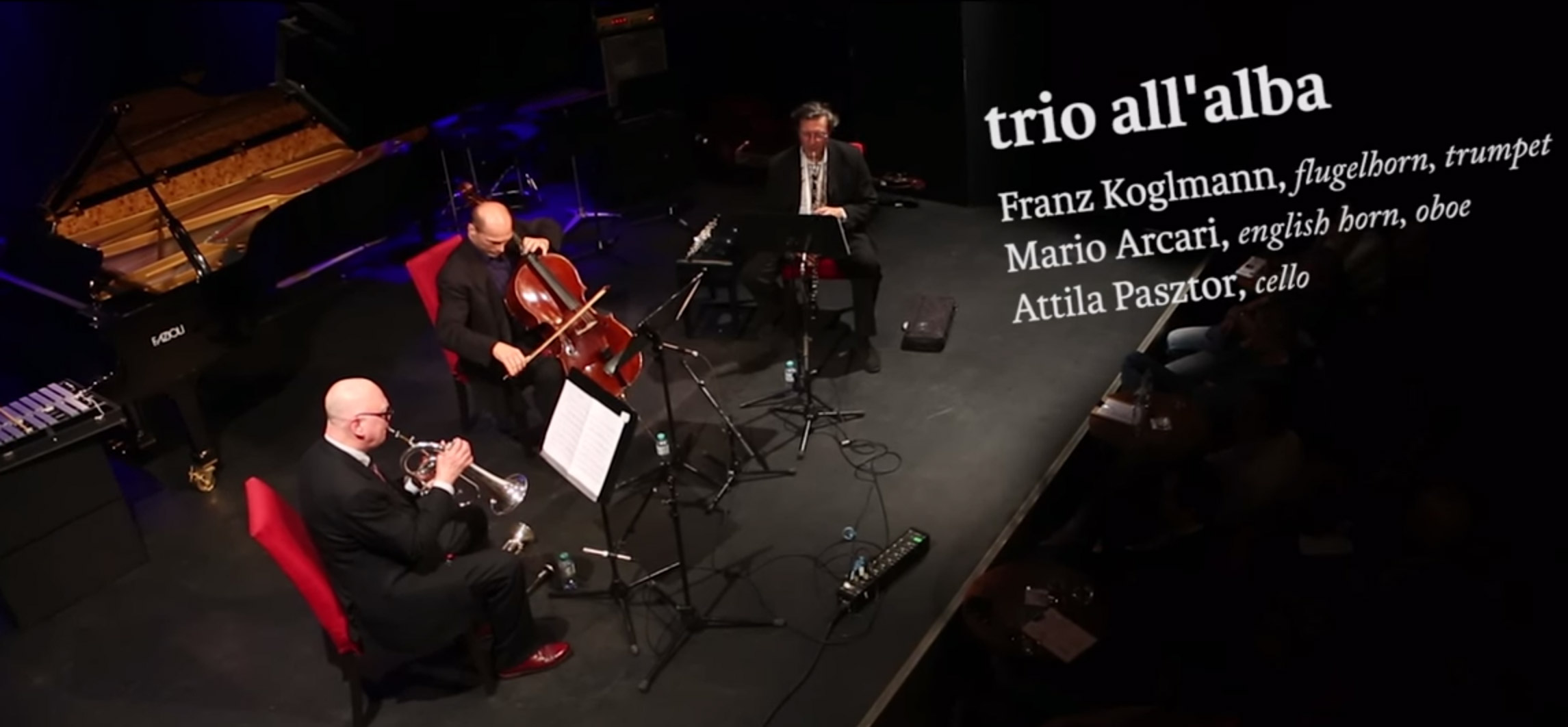 Franz Koglmann. Trio All’alba – G(ood)luck    Teaser – Attila Pasztor